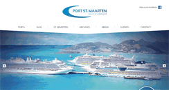 Desktop Screenshot of portstmaarten.com